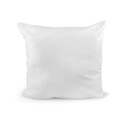 Hollow fiber pillow / pillow pes insert 45x45 cm 400 g with zipper - White (1 Piece)