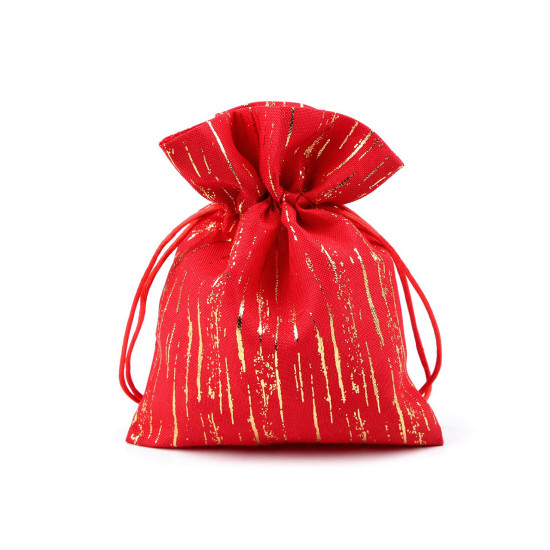 Sac cadeau avec effet doré, 13 x 18 cm, imitation de jute - Ecru natural (10 Pièces) Sac cadeau avec effet doré, 13 x 18 cm, imitation de jute - Ecru natural (10 Pièces)