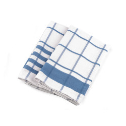 Cotton towel 50x70 cm, egyptian cotton - Blue-violet (2 Pieces)