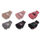 Knitted gloves with lining, unisex, touch-screen - Pink (1 Pair) Knitted gloves with lining, unisex, touch-screen - Pink (1 Pair)