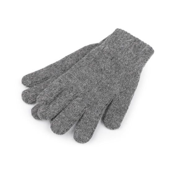 Knitted gloves unisex - Grey (4 Pairs) Knitted gloves unisex - Grey (4 Pairs)