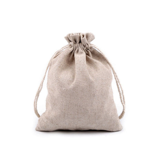 Bolsa de regalo de lino 14x19 cm - Arpillera (1 Pieza) Bolsa de regalo de lino 14x19 cm - Arpillera (1 Pieza)