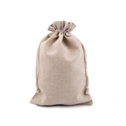 Bolsa de regalo de lino 19x29 cm - Arpillera (1 Pieza)