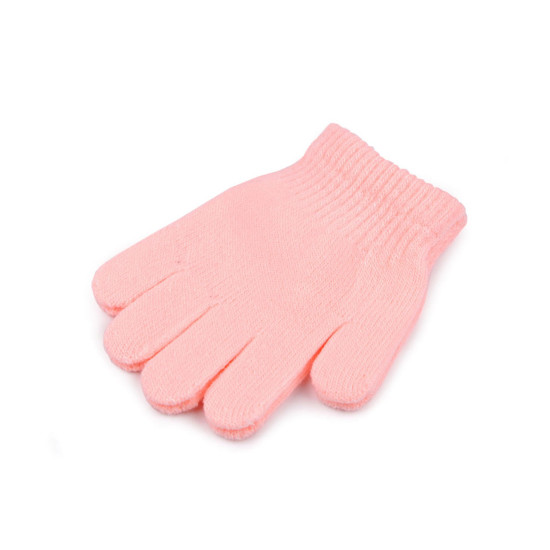 Children's knitted gloves - Grey (1 Pair) Children's knitted gloves - Grey (1 Pair)