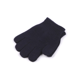 Children's knitted gloves - Blue-violet (1 Pair)