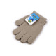 Children's knitted gloves - Grey (1 Pair) Children's knitted gloves - Grey (1 Pair)