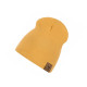 Cotton hat for children - Mustard (1 Piece)