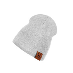Cotton hat for children - Very light grey (1 Piece)