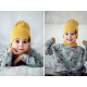 Cotton hat for children - Mustard (1 Piece)