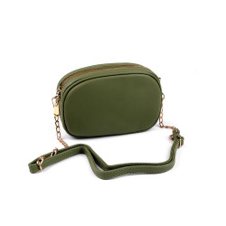 Borsa a tracolla da donna/ragazza, dimensioni: 13,5 x 20 cm - Verde (1 Pezzo)