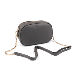 Borsa a tracolla da donna/ragazza, dimensioni: 13,5 x 20 cm - Grigio (1 Pezzo)