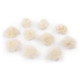 Aplikacja pompon futerkowy ø3 cm - Pudrowy (100 Sztuki) Aplikacja pompon futerkowy ø3 cm - Pudrowy (100 Sztuki)