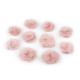 Aplikacja pompon futerkowy ø3 cm - Pudrowy (100 Sztuki) Aplikacja pompon futerkowy ø3 cm - Pudrowy (100 Sztuki)