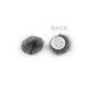 Aplikacja pompon futerkowy ø3 cm - Pudrowy (100 Sztuki) Aplikacja pompon futerkowy ø3 cm - Pudrowy (100 Sztuki)