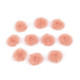 Aplikacja pompon futerkowy ø3 cm - Pudrowy (100 Sztuki) Aplikacja pompon futerkowy ø3 cm - Pudrowy (100 Sztuki)