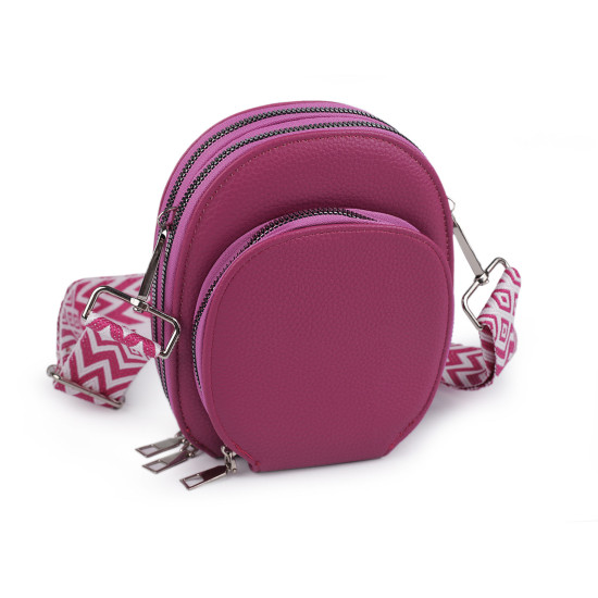 Női / lányos crossbody táska pánttal 14x19 cm - Sötét bézs (1 Darab) Női / lányos crossbody táska pánttal 14x19 cm - Sötét bézs (1 Darab)