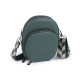 Női / lányos crossbody táska pánttal 14x19 cm - Sötét bézs (1 Darab) Női / lányos crossbody táska pánttal 14x19 cm - Sötét bézs (1 Darab)