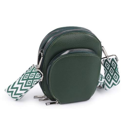 Női / lányos crossbody táska pánttal 14x19 cm - Sötét bézs (1 Darab) Női / lányos crossbody táska pánttal 14x19 cm - Sötét bézs (1 Darab)