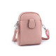 Női / lányos crossbody táska pánttal 14x19 cm - Sötét bézs (1 Darab) Női / lányos crossbody táska pánttal 14x19 cm - Sötét bézs (1 Darab)