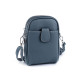 Női / lányos crossbody táska pánttal 14x19 cm - Sötét bézs (1 Darab) Női / lányos crossbody táska pánttal 14x19 cm - Sötét bézs (1 Darab)