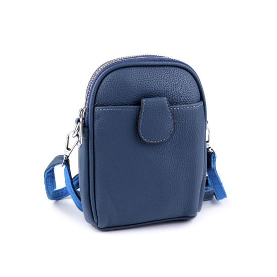 Női / lányos crossbody táska pánttal 14x19 cm - Sötét bézs (1 Darab) Női / lányos crossbody táska pánttal 14x19 cm - Sötét bézs (1 Darab)