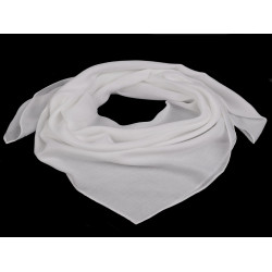 Plain scarf 90x90 cm - Cream lightest (1 Piece)