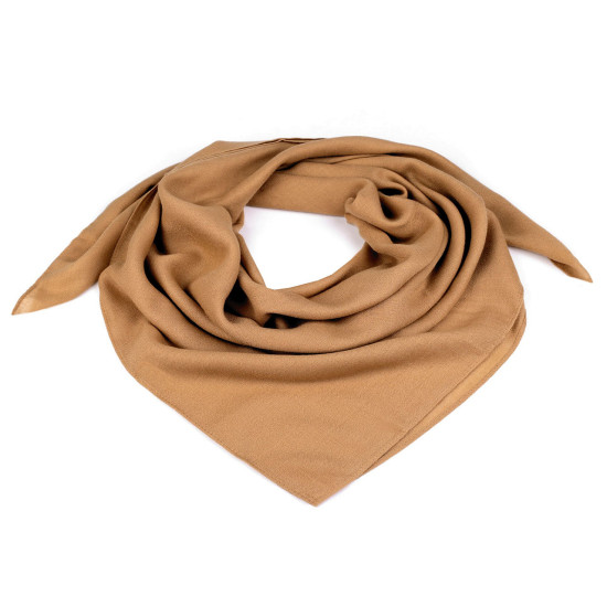 Plain scarf 90x90 cm - Cream lightest (3 Pieces) Plain scarf 90x90 cm - Cream lightest (3 Pieces)