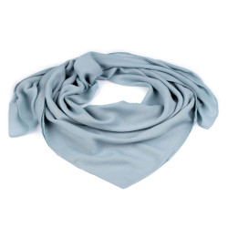 Plain scarf 90x90 cm - Pigeon blue (1 Piece)