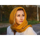 Plain scarf 90x90 cm - Cream lightest (3 Pieces) Plain scarf 90x90 cm - Cream lightest (3 Pieces)