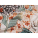 Batic / eșarfă din satin flori si fluture 70x70 cm - Maro bronz (1 Bucată) Batic / eșarfă din satin flori si fluture 70x70 cm - Maro bronz (1 Bucată)