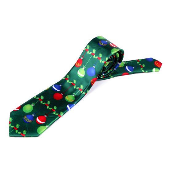 Weihnachtskrawatte aus satin - Bordeaux (4 Stücke) Weihnachtskrawatte aus satin - Bordeaux (4 Stücke)
