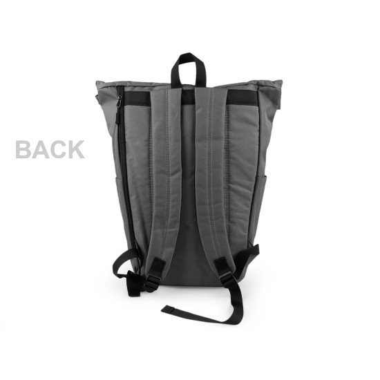 Roll top backpack 40x45 cm - Red (1 Piece) Roll top backpack 40x45 cm - Red (1 Piece)