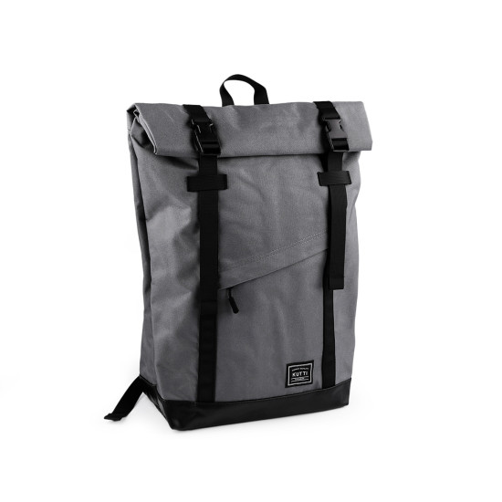 Roll top backpack 40x45 cm - Red (1 Piece) Roll top backpack 40x45 cm - Red (1 Piece)
