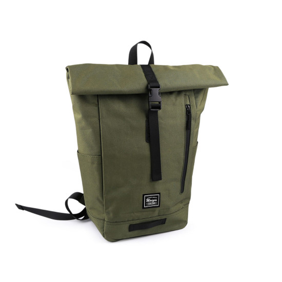 Roll top backpack 40x45 cm - Red (1 Piece) Roll top backpack 40x45 cm - Red (1 Piece)