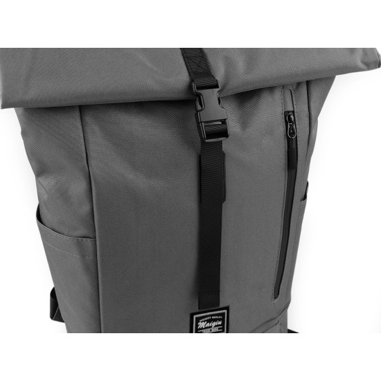 Roll top backpack 40x45 cm - Red (1 Piece) Roll top backpack 40x45 cm - Red (1 Piece)