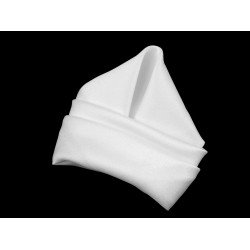 Chusteczka / poszetka w pudełeczku - White (1 Sztuka)