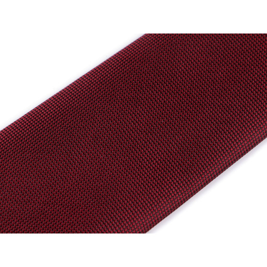 Krawat jednokolorowy mikrowłókno - Bordo (6 Sztuki) Krawat jednokolorowy mikrowłókno - Bordo (6 Sztuki)