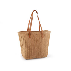 Torba letnia / plażowa  37x46 cm - Naturalny średni (1 Sztuka)