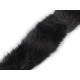 Adorno de pelo para coser, plano, ancho 9 cm - Azul oscuro (1 Metro) Adorno de pelo para coser, plano, ancho 9 cm - Azul oscuro (1 Metro)