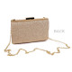 Clutch purse / evening bag - with glitter - Light pink (3 Pieces) Clutch purse / evening bag - with glitter - Light pink (3 Pieces)