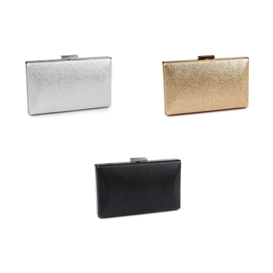 Clutch purse / evening bag - metallic - Gold lt. (1 Piece) Clutch purse / evening bag - metallic - Gold lt. (1 Piece)