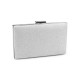 Clutch purse / evening bag - metallic - Black (1 Piece) Clutch purse / evening bag - metallic - Black (1 Piece)
