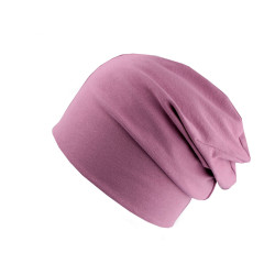 Bavlnená čiapka / nákrčník unisex - Staroružová (1 Kus)
