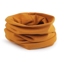 Bavlnená čiapka / nákrčník unisex - Horčicová (1 Kus)