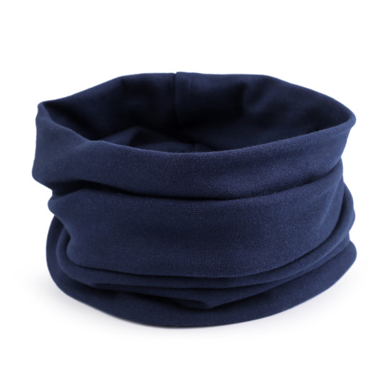 Czapka bawełniana / szalik komin unisex - Granatowy (3 Sztuki) Czapka bawełniana / szalik komin unisex - Granatowy (3 Sztuki)