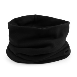 Czapka bawełniana / szalik komin unisex - Czarny (1 Sztuka)