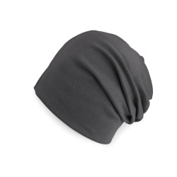 Bavlnená čiapka / nákrčník unisex - Šedá (1 Kus)