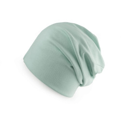 Czapka bawełniana / szalik komin unisex - Miętowy (1 Sztuka)
