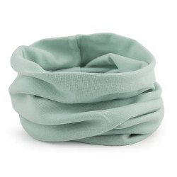 Czapka bawełniana / szalik komin unisex - Miętowy (1 Sztuka)