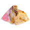 Batik scarf / shawl 70x175 cm - Mustard (1 Piece)